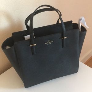 NEW Black Cedar Street Hayden Kate Spade Bag